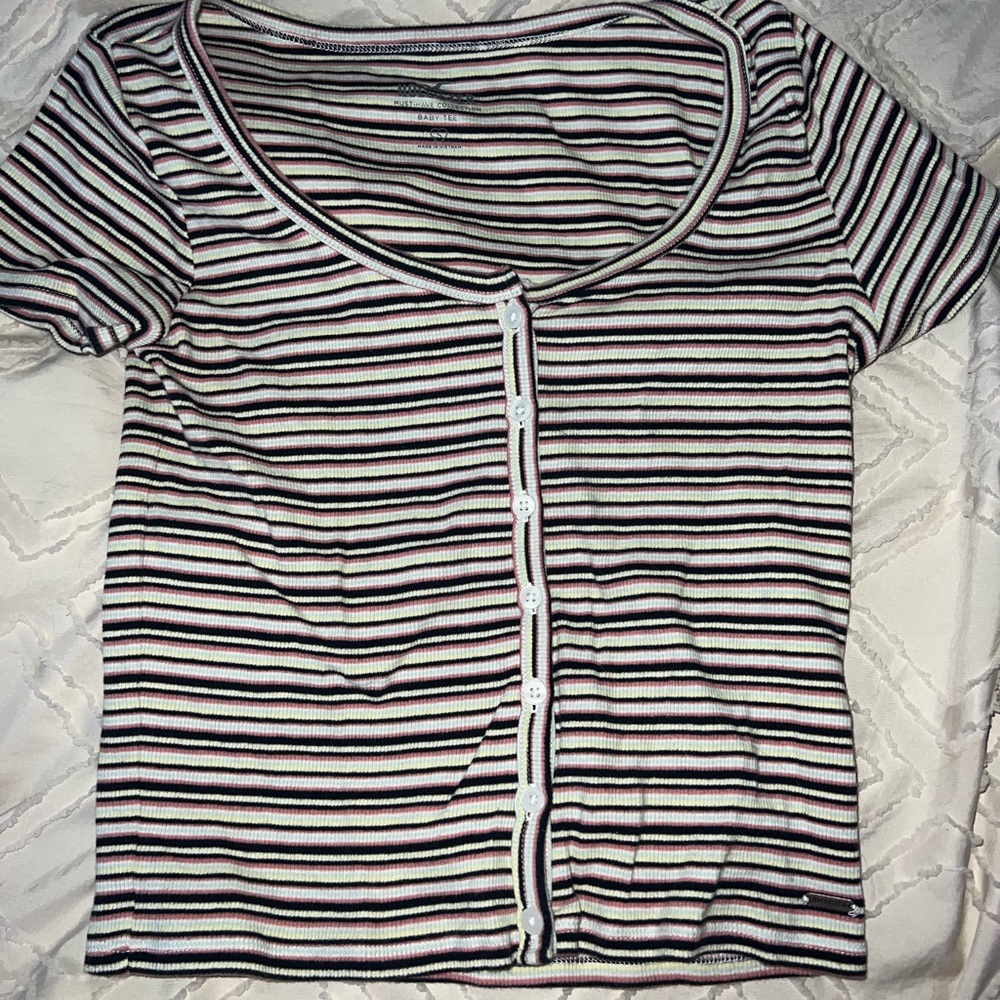 Hollister Crop Baby Tee